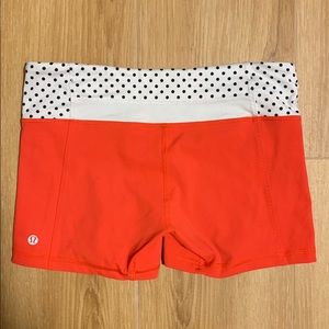 Lululemon athletic spandex/shorts